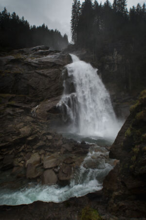 Waterfall of Krimml (bottom part)